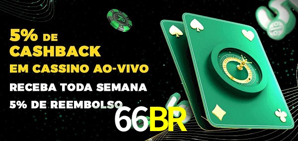 Promoções do cassino ao Vivo 66BR